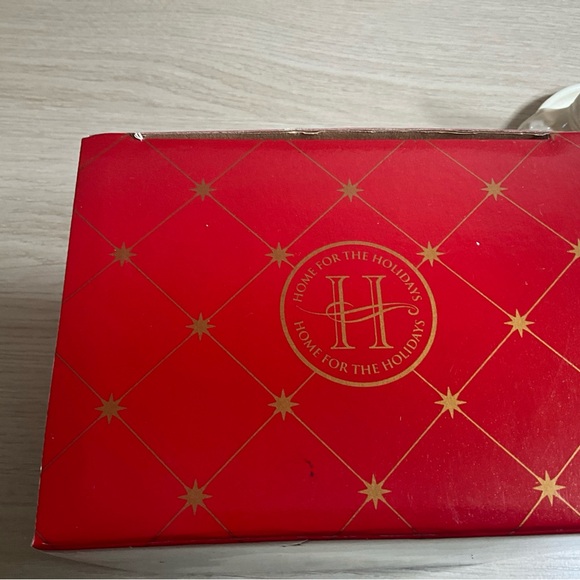 HOME FOR THE HOLIDAYS Candle Holder Porcelain Santa 1997 #877018 - Picture 3 of 10